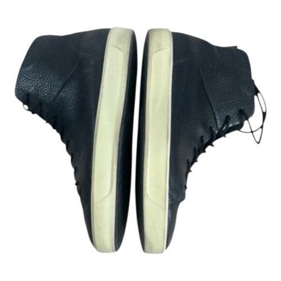 Ecco Danish Design Men Leather High Top Shoes Size 42 (US 9) Lace Up Black main image 5